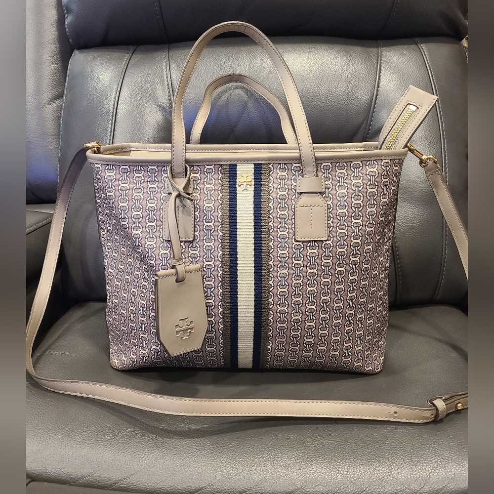 Tory Burch Leather Two Way Bag